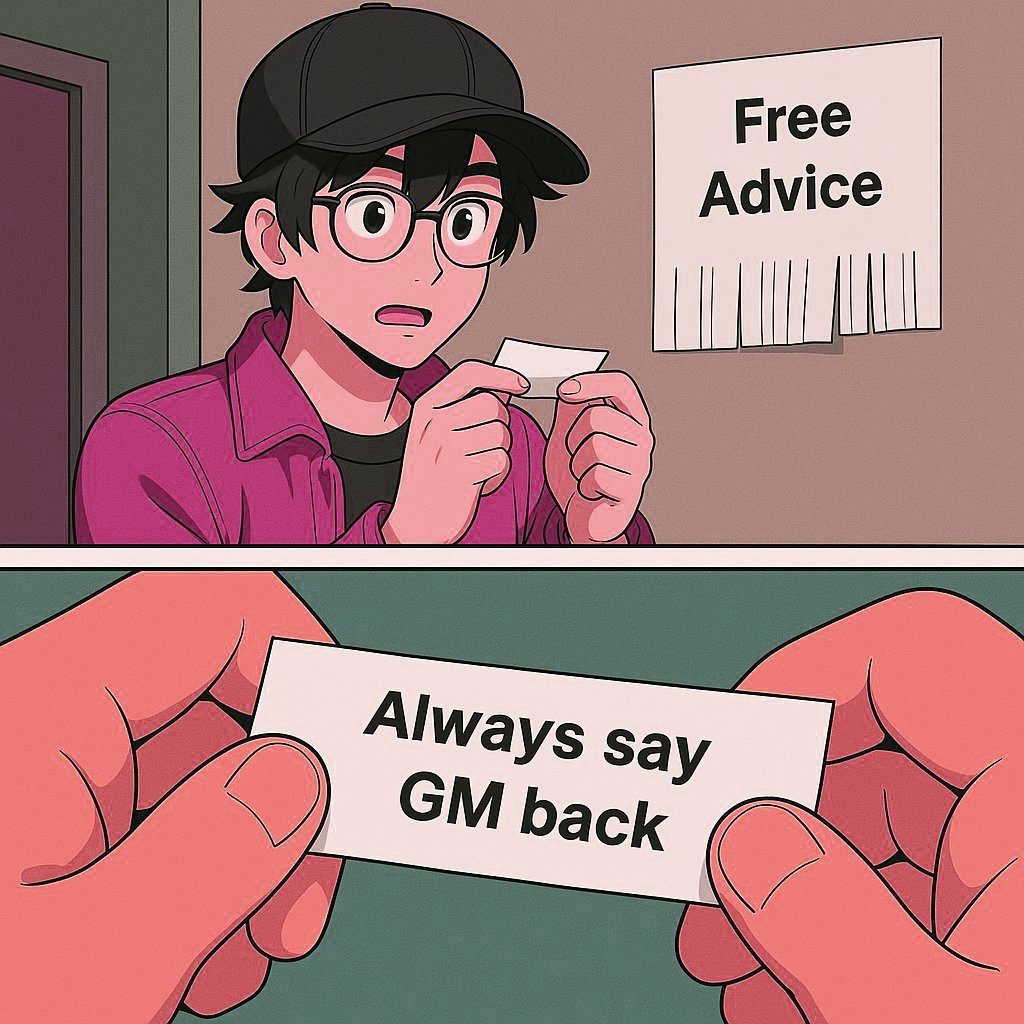 web3tunts's tweet image. Gm web3 community 🌟

Can I get a GM back?