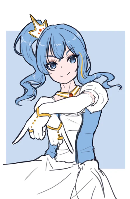 #HOLOctober #ほしまちぎゃらりー I'll pick a few holoctober to draw! Day 1 Idol - ビビデバ