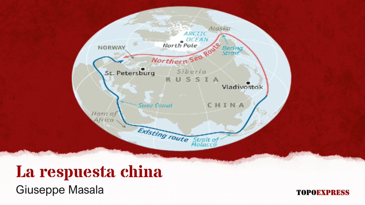 Viejo_Topo's tweet photo. Washington empujó a Varsovia a cerrar su frontera con Bielorrusia, por donde pasaba el grueso del comercio chino, Pekín responde abriendo una ruta marítima aún más conveniente
✒️Giuseppe Masala
🗞️El Topo Express
https://t.co/Iwej3xPSDG
#TopoExpress #Geopolítica #China #EEUU https://t.co/ZN64aAA7kZ