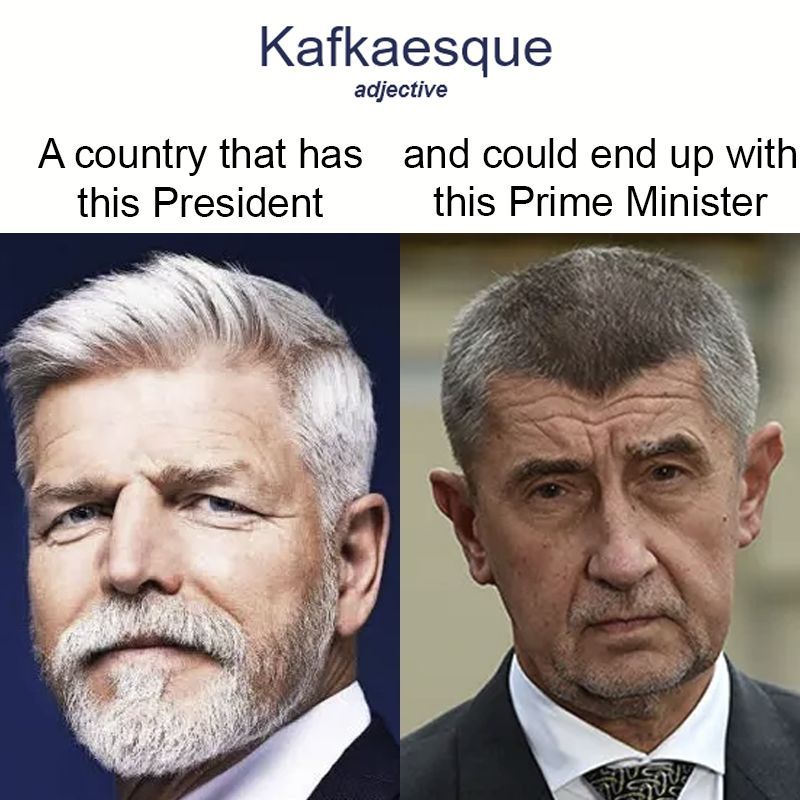 One defends Europe, the other defrauds it.
One faced bullets, the other trials.