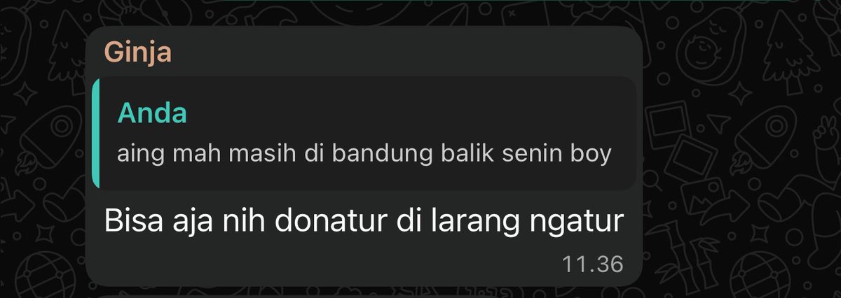 irfzl's tweet photo. @kirahimee_ kalo kata temen guamah “donatur dilarang ngatur” https://t.co/wFSMziSGBb