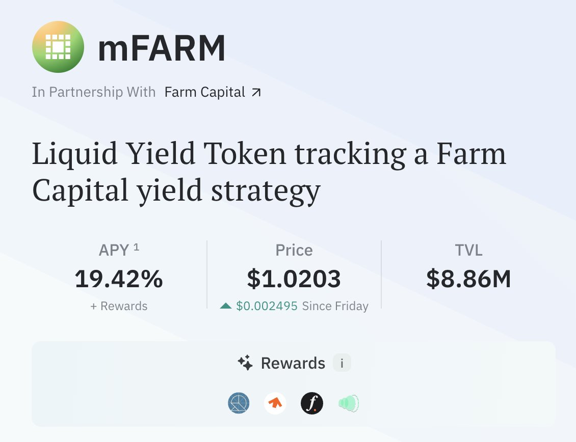Farm Capital (mFARM) tweet media