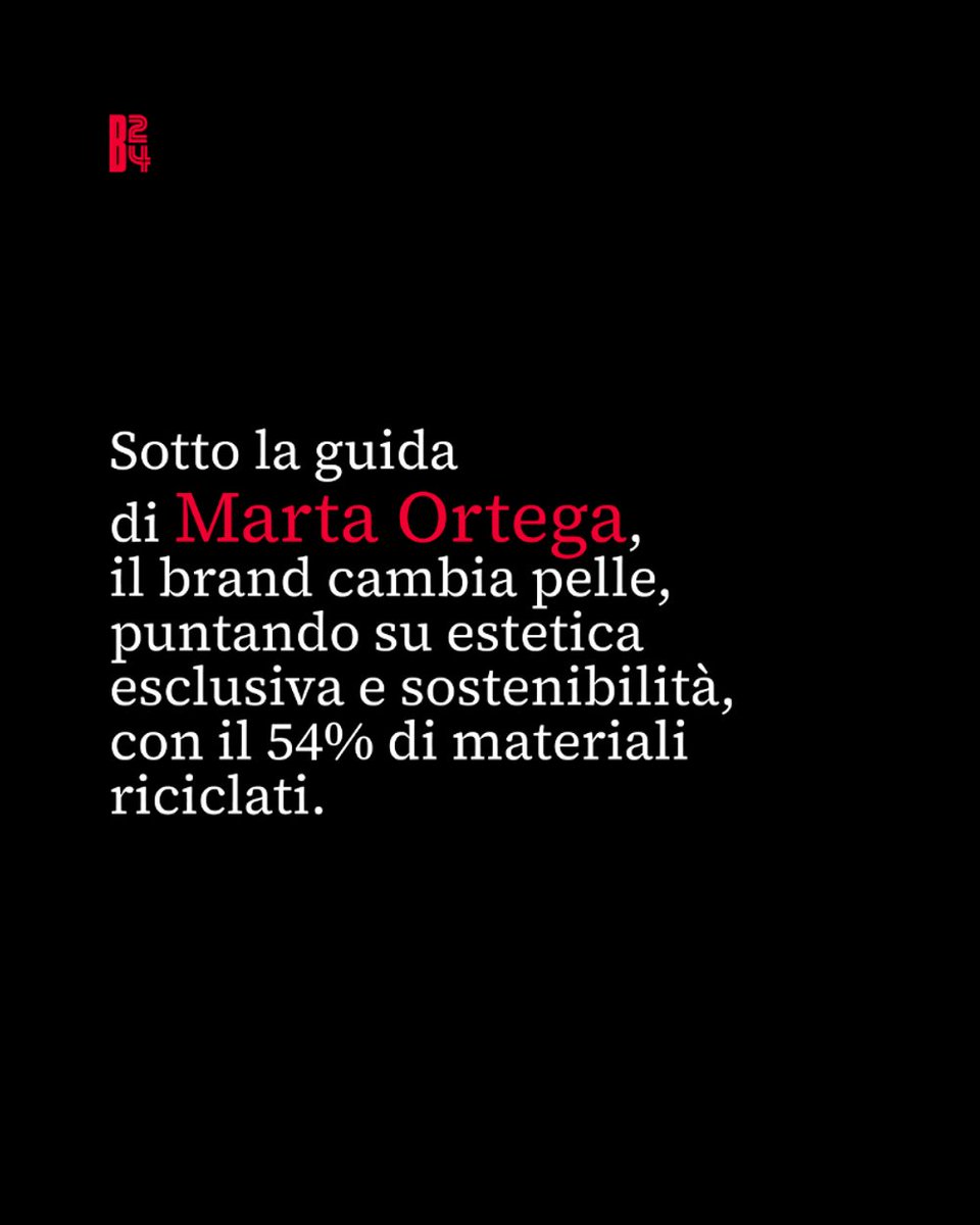 tvbusiness24's tweet photo. #Zara evolve dal #fastfashion al #fastluxury, puntando su sostenibilità, esclusività e nuove strategie sotto la guida di #MartaOrtega.
Leggi l'articolo su https://t.co/nQn4TrCItM o al link https://t.co/lDz9ycaMYf https://t.co/nbk6BusC32