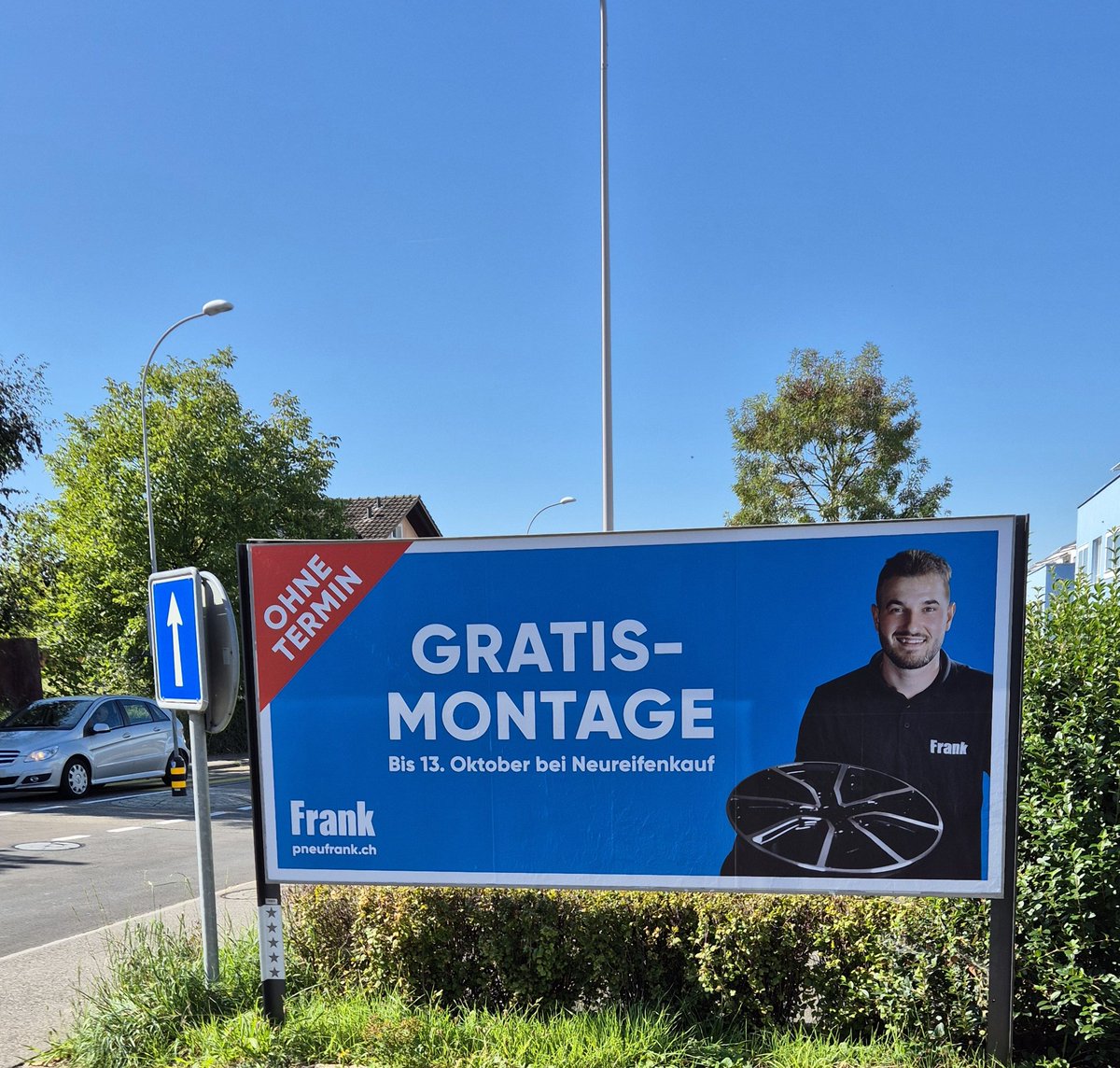 PneuhausFrank's tweet photo. Gratis-Montage bei Reifen Frank!
Nur bis 13. Oktober – sichere dir beim Neureifenkauf die kostenlose Montage.
Und das Beste: OHNE Termin! 🔧✨ 

👉 Vorbeikommen, neue Reifen aussuchen und direkt profitieren! 

#ReifenFrank #GratisMontage #Neureifen #Autopflege #Reifenwechsel #ServiceOhneTermin #Schweiz #Autoliebe #CarService #MontageGratis