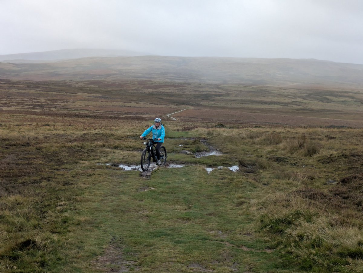 A fantastic ride up to Askham Fell yesterday. Extremely wet &amp; muddy off road tracks made it challenging but great fun. First time on an Ebike &amp; that certainly made the hills possible for me &amp; my knees!