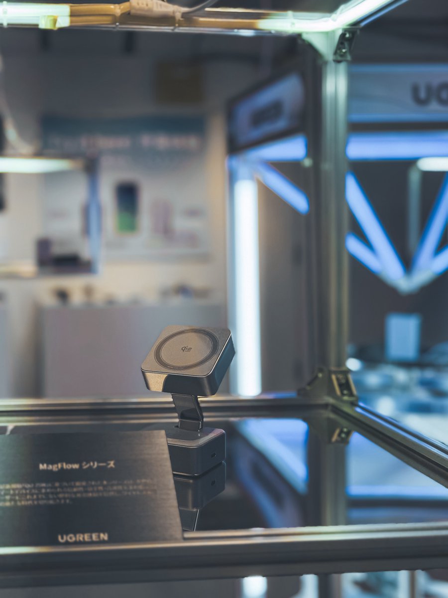 shikamori_p's tweet image. UGREENのポップアップのぞいできた。

すでにMagFlowモバ充持ってるので特に購入はせず。

ポップが「ケーブル内臓」とか「フイャレス」とか、普通に誤字のまま印刷されてて良かった☺️

@ugreenjapan 
#UGREENMagFlow #UGREEN