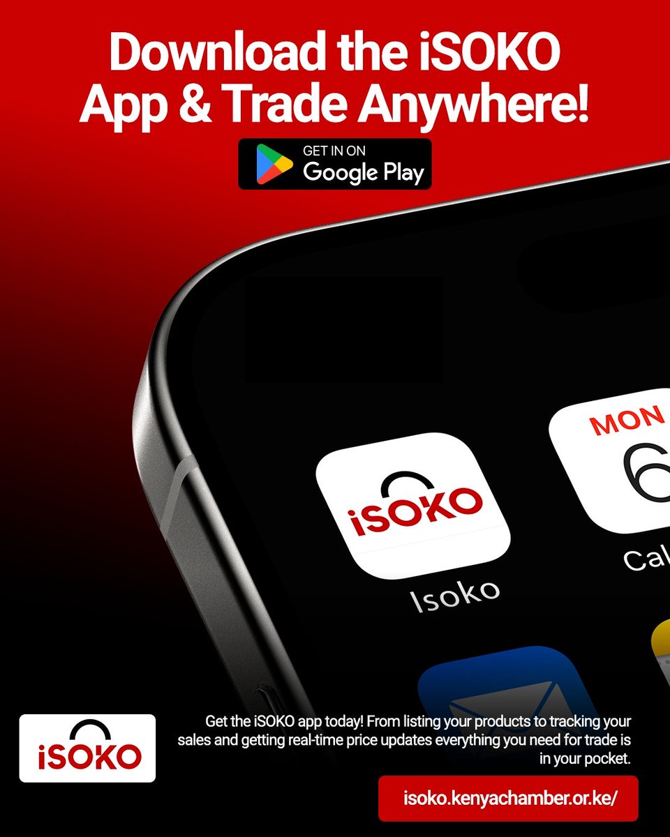 IsokoKenya's tweet photo. Your business, in your pocket!

We give you everything you need to trade, track sales and get real time price updates.

#iSOKOKenya https://t.co/7nh2yiuyPz