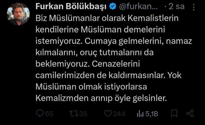 Bu şimdi halkı kin ve nefrete sürüklemiyor mu sn. <a href="/AliYerlikaya/">Ali Yerlikaya</a> sn. <a href="/yilmaztunc/">Yılmaz TUNÇ</a> ?

Soruyorum aynı twiti bir muhalif atsa ne olurdu..?