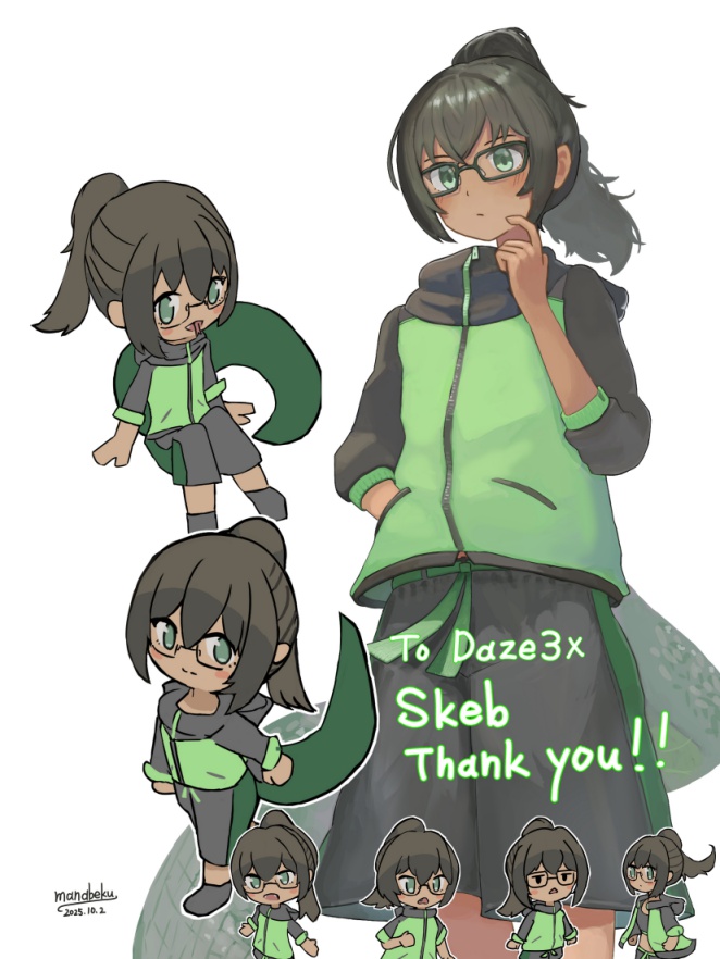 #Skeb リクエストありがとうございました！🐍