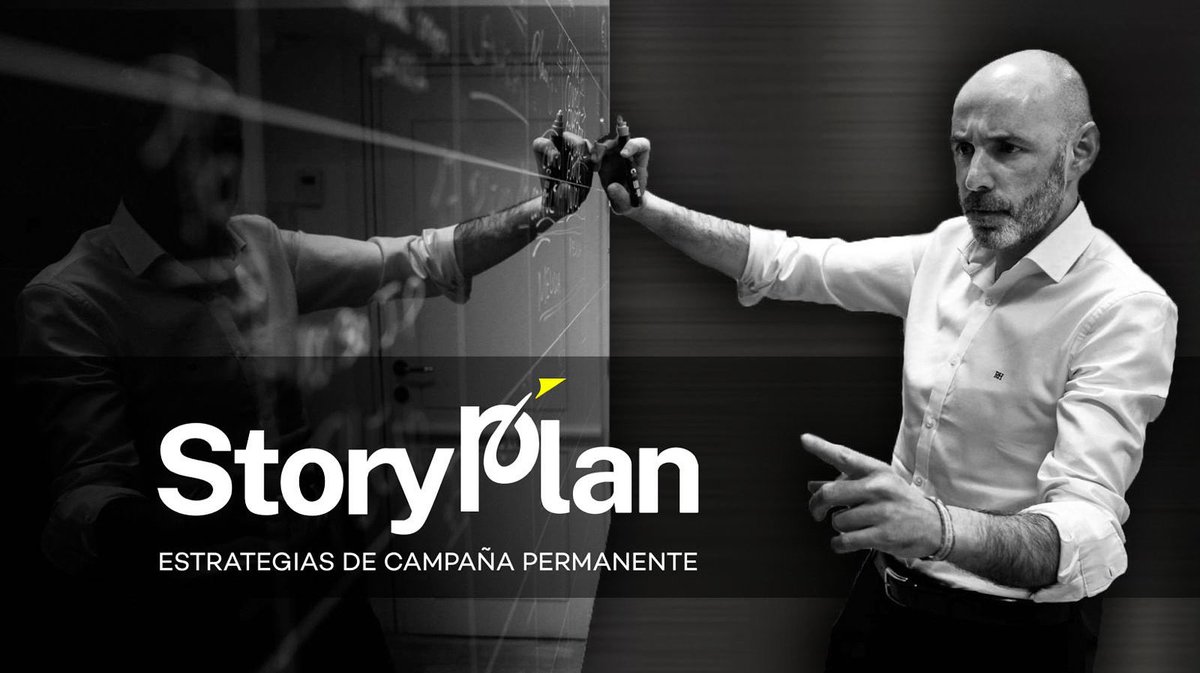RafaLaza's tweet photo. Hola! Quiero compartir contigo que hoy inicio una nueva etapa como CEO en StoryPlan, una agencia especializada en la gestión de Campaña Permanente para políticos, candidatos, instituciones, directivos y empresas.

En StoryPlan, tenemos un plan para ti.
#campañapermanente https://t.co/KONQ8h8mfD