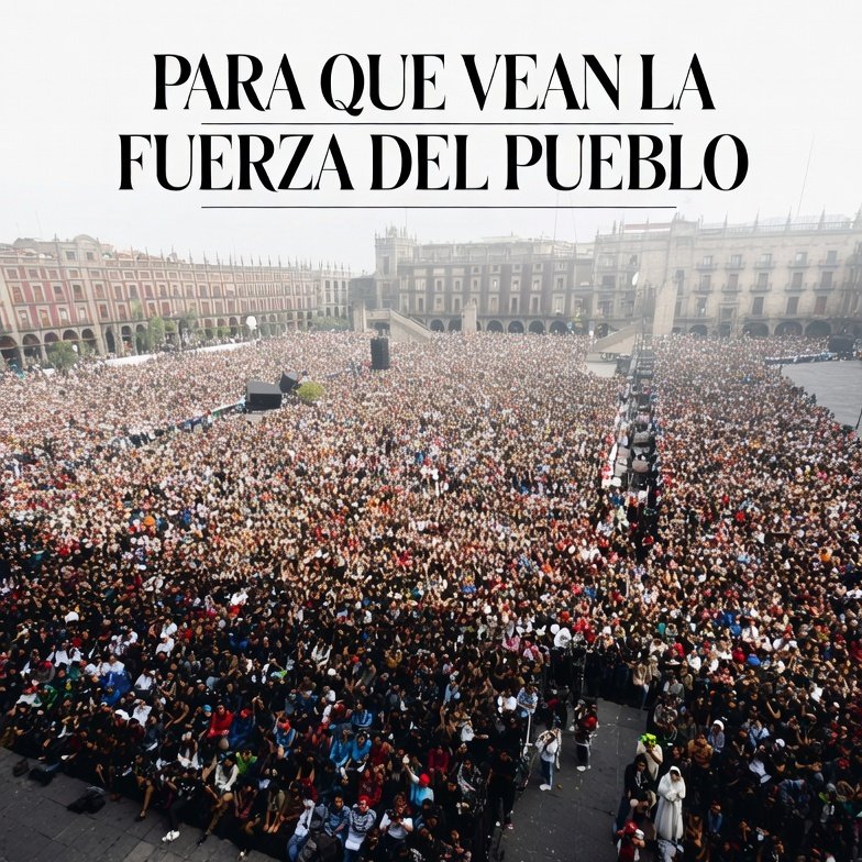 Red4T_QRoo's tweet image. ¿Por qué ir al Zócalo este domingo?

Para demostrar que somos millones los que respaldamos a la Presidenta @Claudiashein y a la 4T.

¡Que la alegría del pueblo llene la plaza más importante de México!

#AMLOFest #SomosMillones