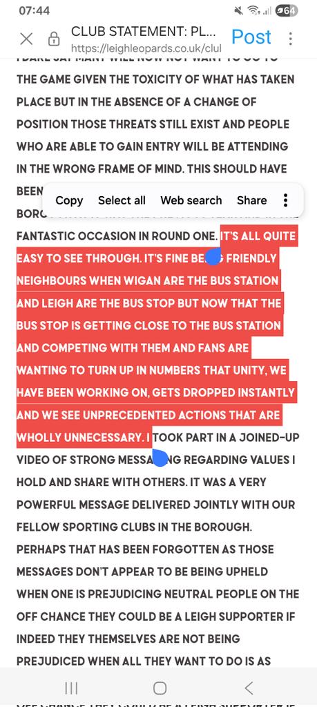 JamesOBYP's tweet photo. This isn't a serious sport. Skim the 4,000-word epic and you come across passages like this https://t.co/Br2QgwTaqb