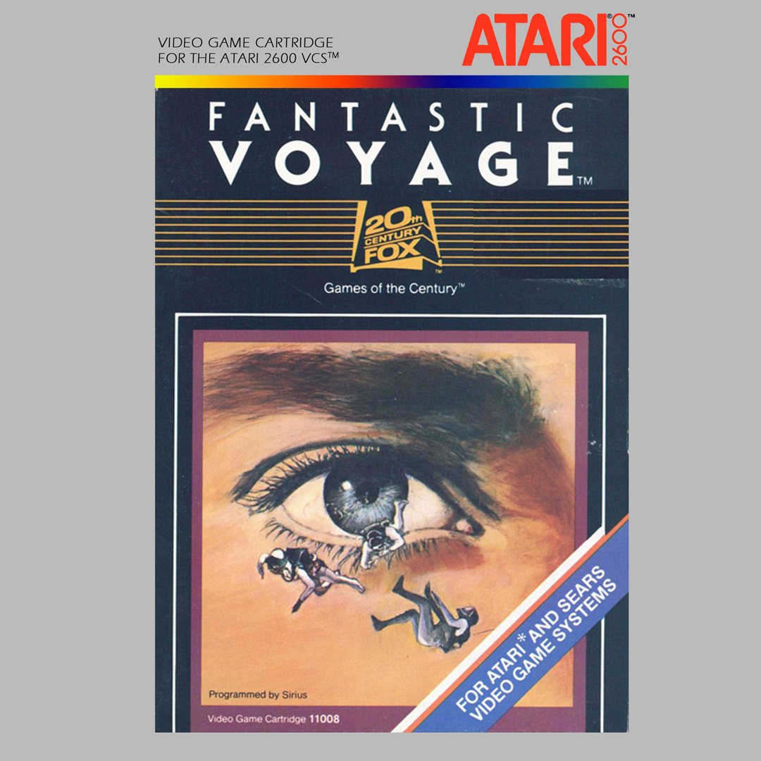 VoxOdyssey's tweet image. Lets throw it back today to the Atari 2600 
This game Fantastic Voyage looks very interesting 
Find out more here 
voxodyssey.com/atari-2600-fan…

#RetroGaming #ClassicGames #Atari2600 #80sGaming #VideoGameHistory #RetroGamer #OldSchoolGaming #VintageGames #GamingCommunity #voxodyssey
