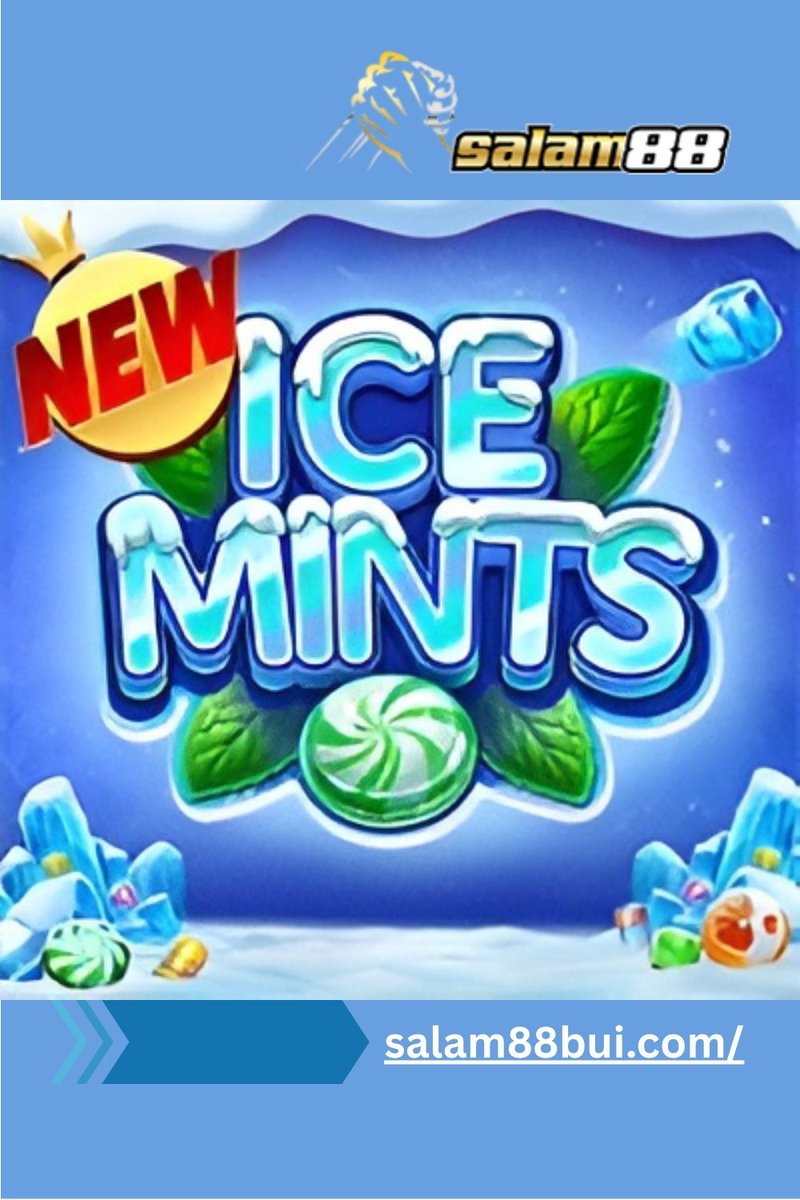 Salam88Game2's tweet image. Stay cool &amp;amp; spin with Ice Mints ❄️🍬
Refreshing gameplay + frequent wins = perfect for newcomers on salam88!
👉 Try your luck today.
#IceMints #salam88 #slotfun #casualplayers