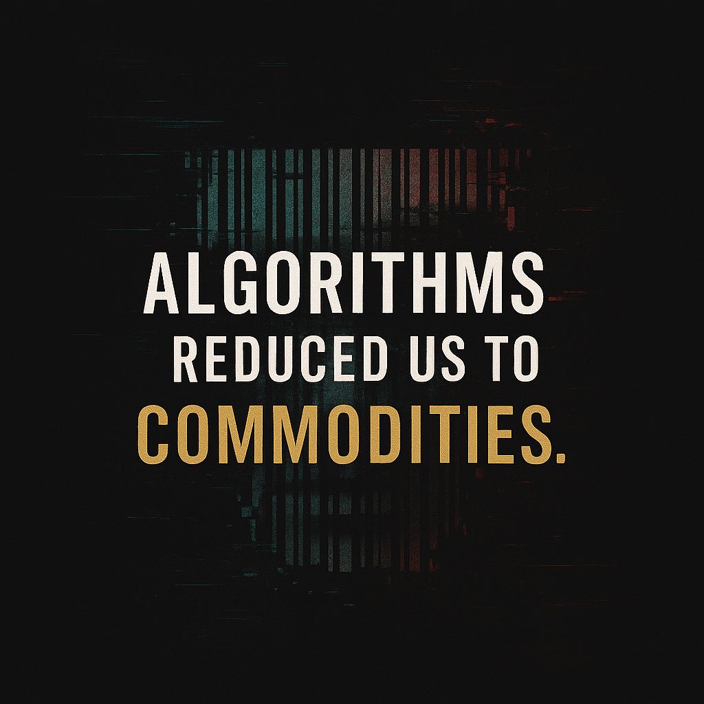 gga_thebook's tweet photo. History made us subjects.
Markets turned us into customers.
Algorithms reduced us to commodities.

The rebellion is to reclaim our place —
as citizens of the future.

#GodsGhostsAlgorithms #DataRebellion #Arattai #MadeInIndia https://t.co/uemvFBSQjJ