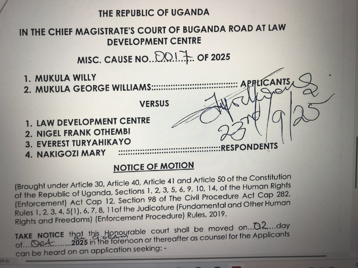 George W. Mukula tweet media