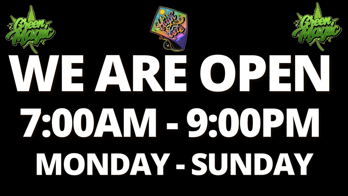 Green Magic Full Line Dispensary tweet media