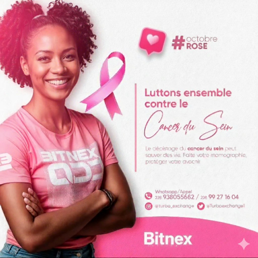 belvizir's tweet image. &quot;🎀 En ce mois d’#OctobreRose, luttons ensemble contre le cancer du sein 💪💖. Avec #turboexchange et WKC 🚀, la crypto s’engage pour la vie 🌍✨. Même les grandes entreprises et #DonaldTrumpCrypto peuvent montrer l’exemple 💼🔥.&quot;