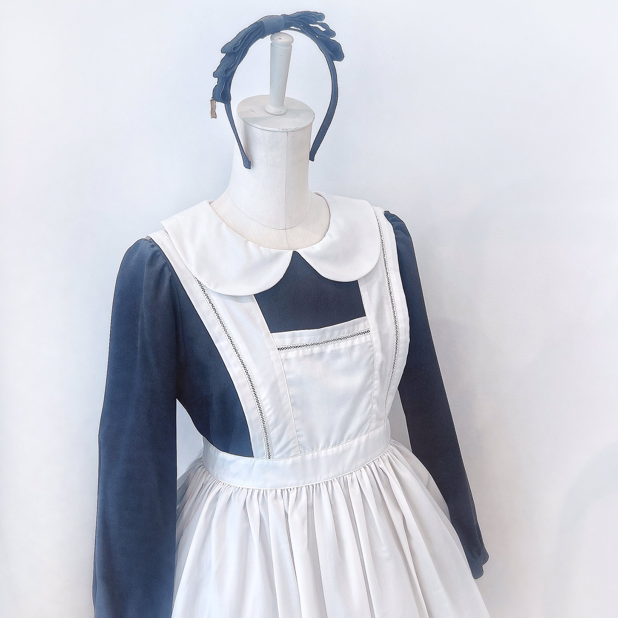 Melody Basket アリスエプロンドレス Mサイズ 水色 Melody Basket アリスエプロンドレス Mサイズ 水色 アリス