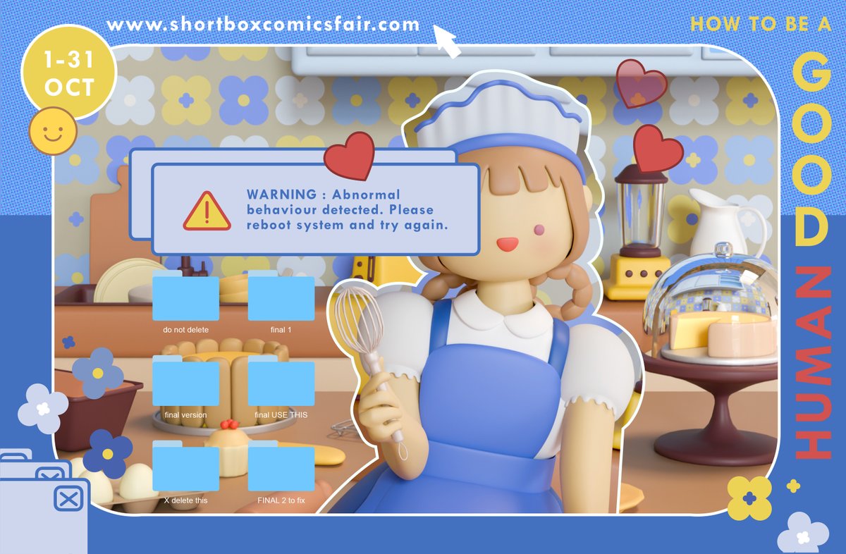 himiuwn's tweet photo. shortbox is live, and my existential baking comic is out!! the site is full of amazing stories and art, please take a look 💕

https://t.co/GfOIEFDcZt https://t.co/32TlR7q95z