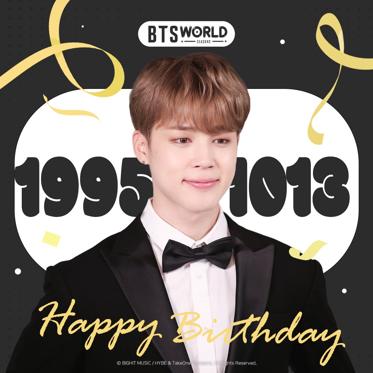BTSWS2_official's tweet image. [ 🎉 ] Happy Birthday #Jimin

Your stage moves people&apos;s hearts.
Happy birthday #Jimin ✨

무대로 세상을 감동시키는 #지민 ! 
생일 축하합니다 ✨

#BTSWORLD_Season2
#BTS #방탄소년단
#HappyJiminDay