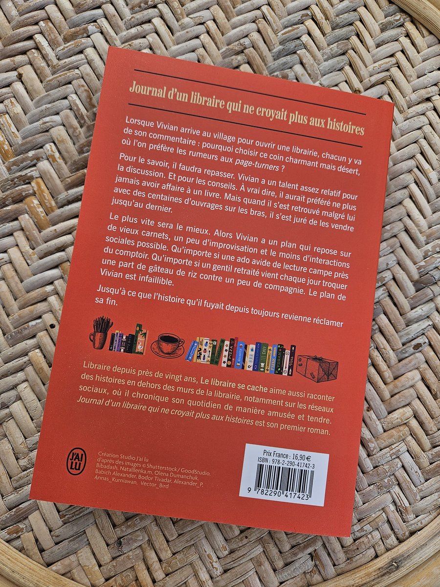 Le libraire se cache tweet media