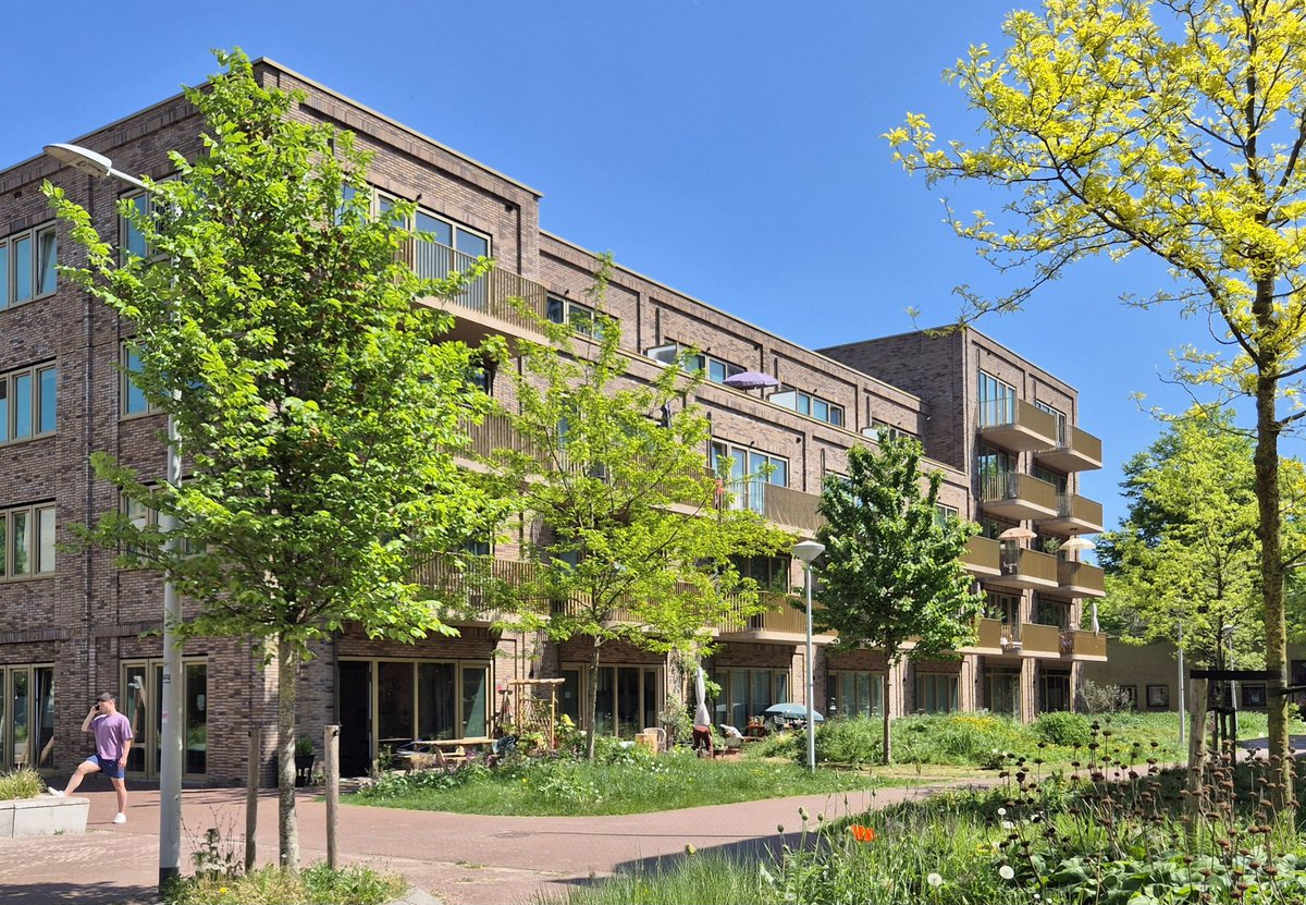 NandaSluijsmans's tweet image. De #Eenhoornblokken in #Amsterdam. Een van de meest fantastische nieuwbouwprojecten! 

Zo'n mooie #architectuur en goede publieke ruimte!🌳🤸🏽‍♀️ 100% #sociale #woningbouw.