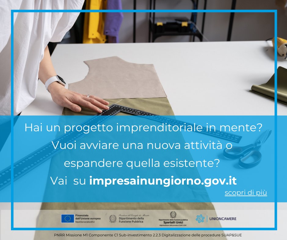 #digitalizzazioneproceduresuap #PNRR #SUAP
#lecameredicommercioperleimprese #sportelliunici
#sistemacamerale #impresainungiorno #digitalizzazione #semplificazione #cittadini #imprese #padigitale
➡️ impresainungiorno.gov.it/web/l-impresa-…