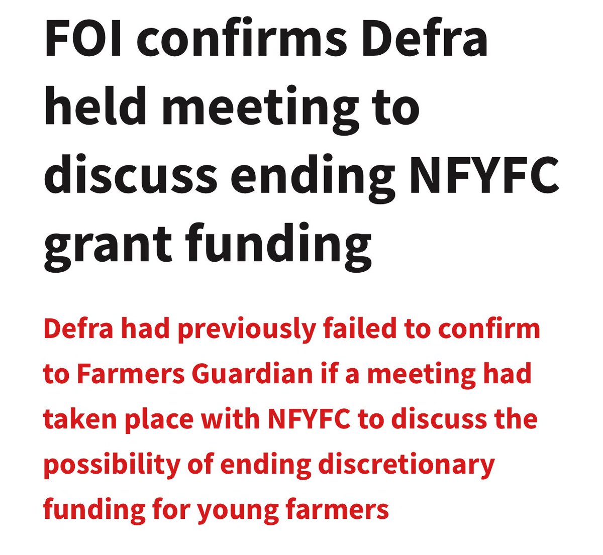 _RobbieMoore's tweet image. They can’t even be open and transparent - as they target our young farmers. 

Labour are not just going after farming businesses, and those older farmers fearing inheritance taxes, they’re coming for the next generation as well. Outrageous

👉 farmersguardian.com/news/4519654/f…