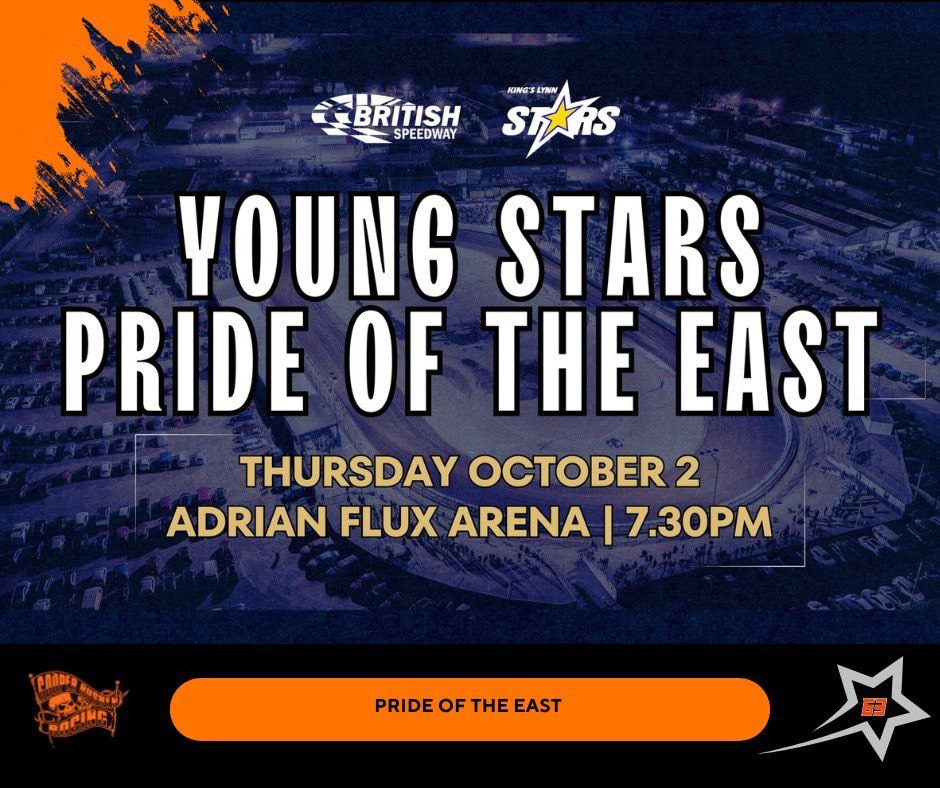 RACE DAY 👊 Who's coming to watch the last meeting at <a href="/KingsLynnStars/">🌟Kings Lynn Stars🌟</a> its a tasty lineup and the racing is gonna be fast ✊
