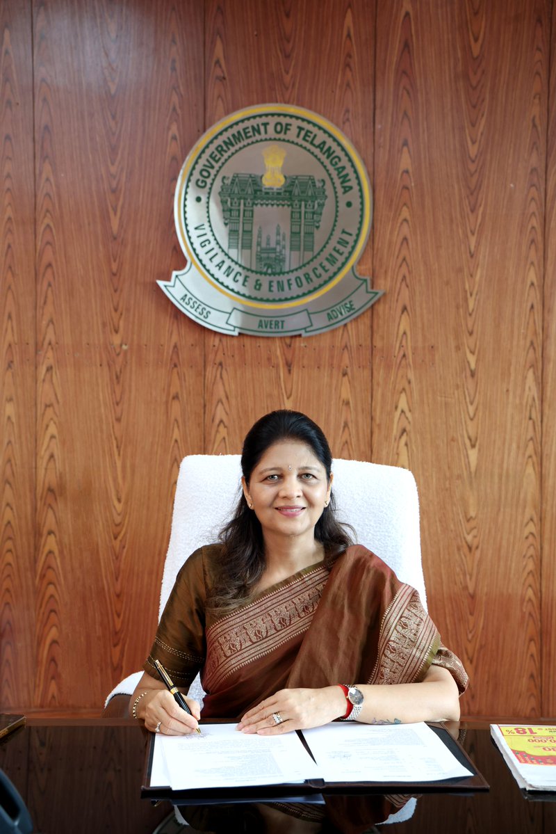 Took charge as the Director General, Vigilance &amp; Enforcement, and Ex-Officio Principal Secretary to Government, GAD ,Telangana today . 

Will also  continue to discharge my duties as Director, Cyber Security Bureau . 

I look forward to strengthening transparency, integrity, and