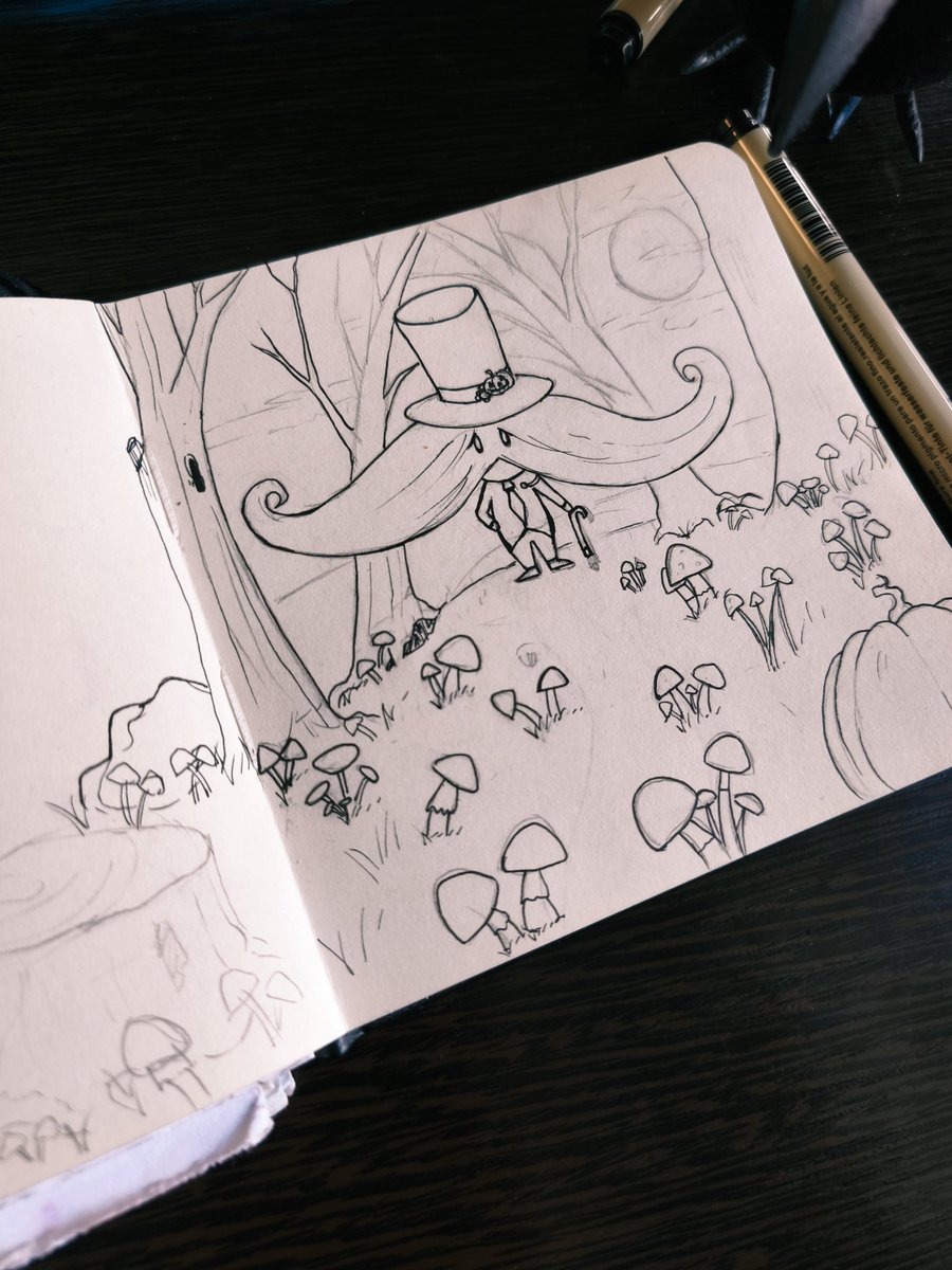 mivsirin's tweet photo. Не успела дорисовать😭
#Inktober2025 #Inktober #sketch #drawing https://t.co/4pwuinhaLZ