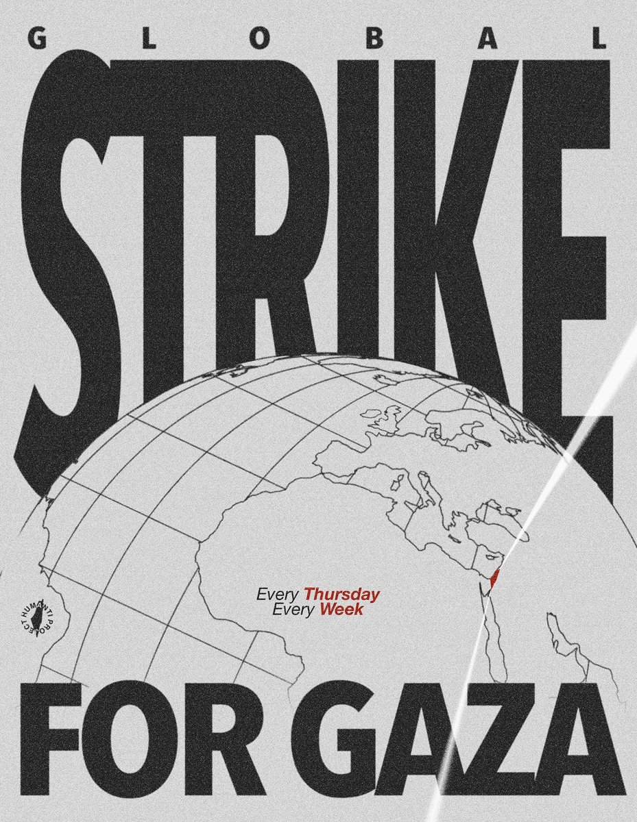 ManuelOnions's tweet photo. #StrikeForGaza #FreePalestine
REMEMBER.
✅ Every Thursday
✅ Every Week https://t.co/q8MH6Bbo3v