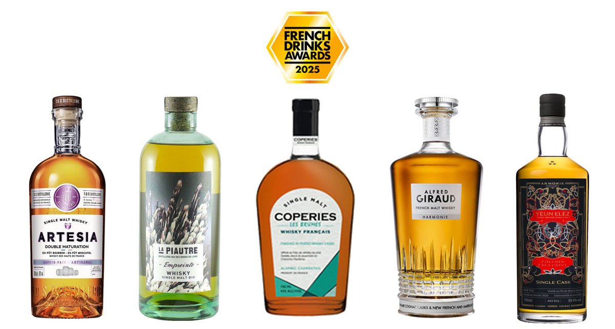 Les whiskies en force aux French Drinks Awards 2025.
maltsethoublons.com/?p=27429
#whisky #whiskyfrancais #spiritueux #concours #gastronomie