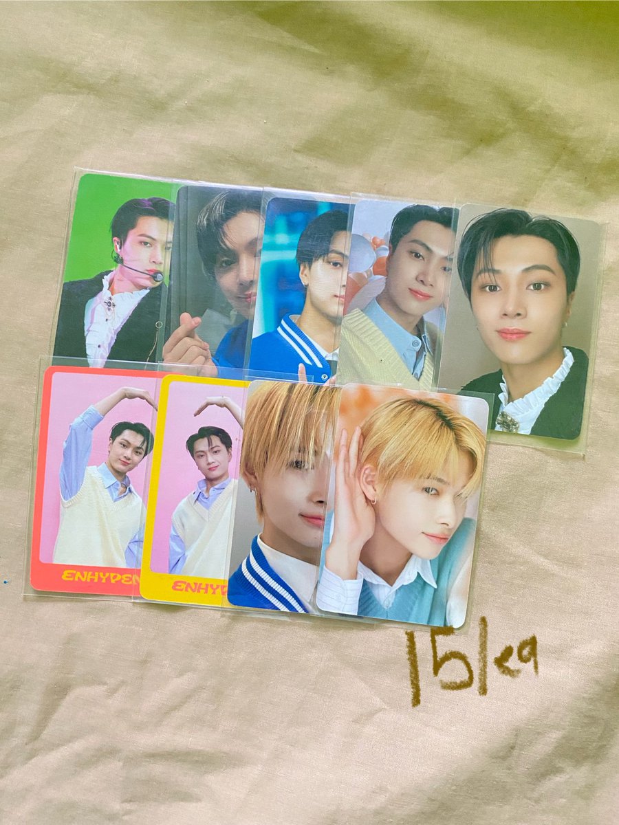 lali404error's tweet image. SALE!! WTS LFB

ASSORTED ENHYPEN PCS 

- Price on pic 
- mod: jnt mop: gcash/bank transfer
- loc: cagayan

rfs: need funds for our upcoming research defense🥹

t. wts lfb enhypen jungwon Heeseung Jay sharkboy Jake sunghoon sunoo ni-ki dicon lightstick