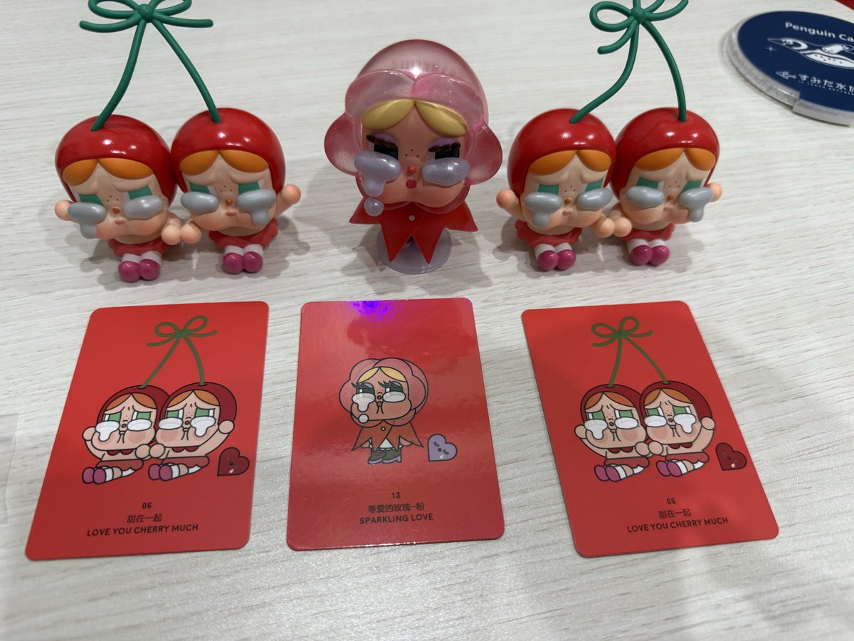 ラブブクライベイビー3点まとめ ポップマート購入品: クライベイビー特集🍒 | TikTok