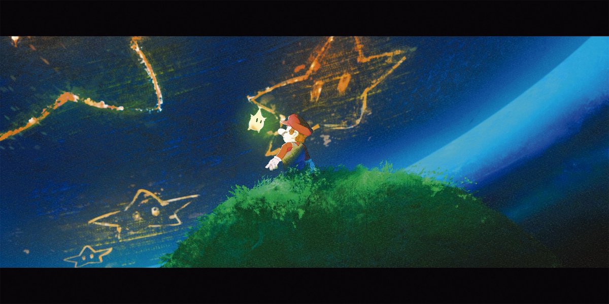 hegl_7102's tweet photo. - MARIO GALAXY. https://t.co/83GahLN01T