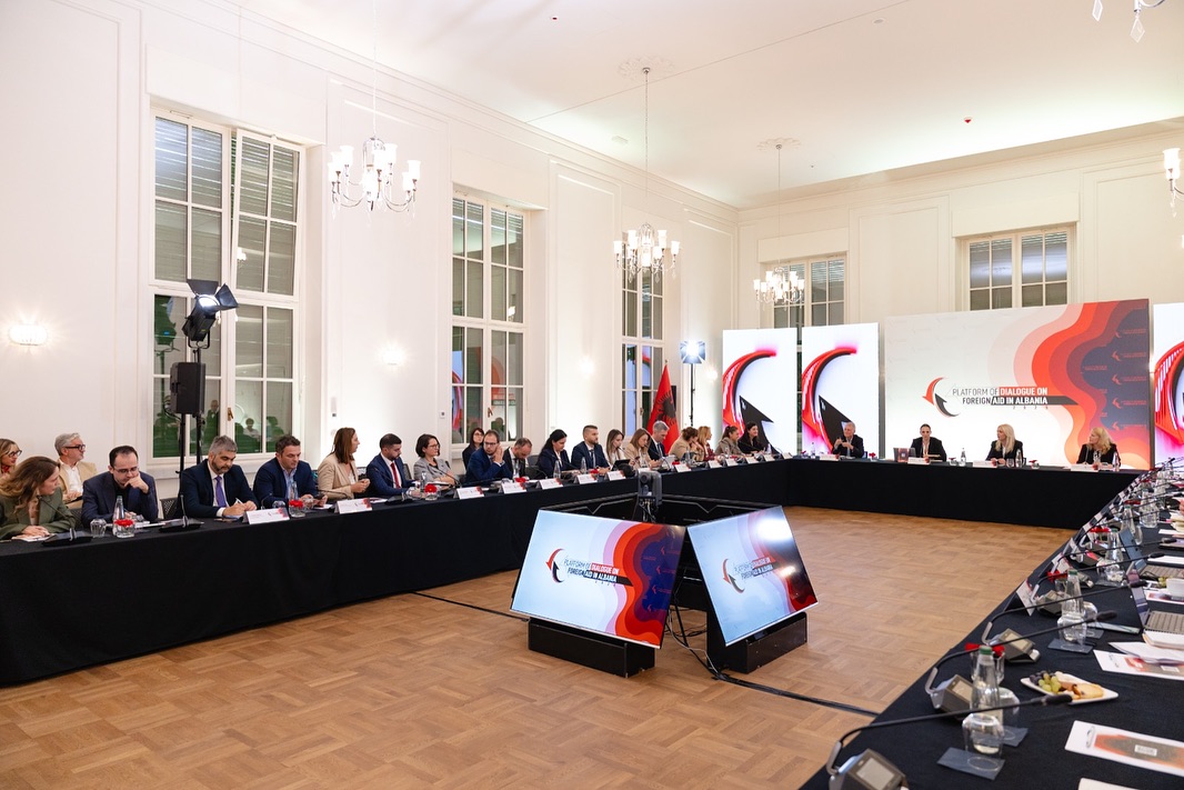 SASPACALBANIA's tweet photo. 🇦🇱 At #AnnualFora2025, #SASPAC united gov’t, IFIs &amp; partners to turn dialogue into action for Albania’s growth &amp; #EU path. Focus: faster project delivery, strategic alignment &amp; stronger coordination. #Together, we bring #Albania closer to the European family. #EUaccession https://t.co/PtjRo5QsXM