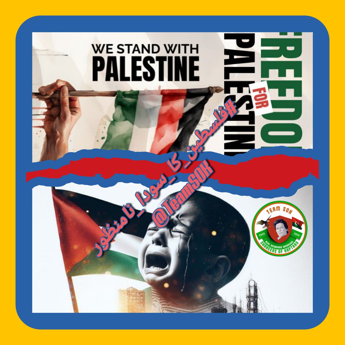 پاکستانی قوم کا فریضہ ادا کرنے والے مرد مجاہد سینیٹر (ر) مشتاق احمد خان کو اسرائیل نے گرفتار کرلیا : پاک فلسطین فورم_پورا  فلوٹیلا کافلاہ کو اپنی دعاؤں میں ضرور یاد رکھیں پلیز🤲🏻
#فلسطین_کا_سودا_نامنظور
#PTi_Followers