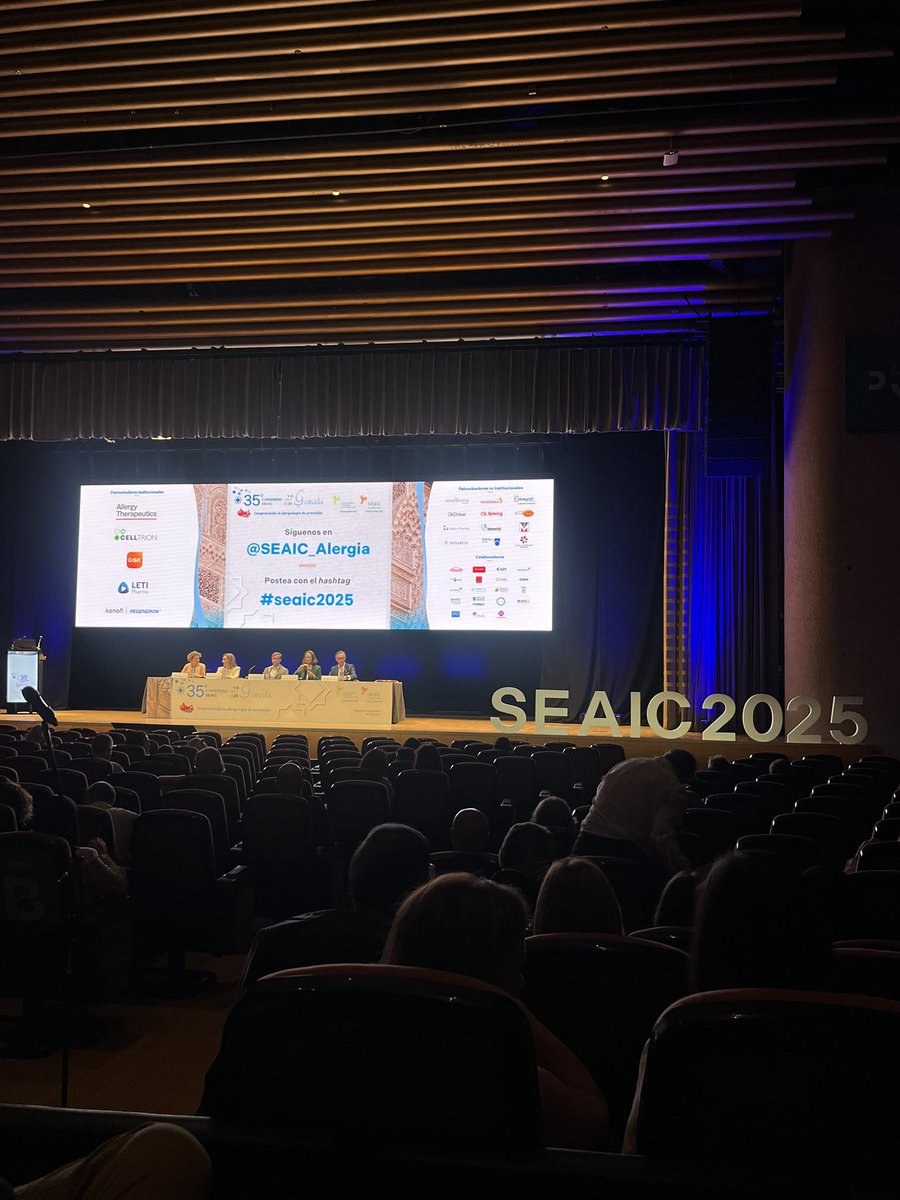 Empezamos! Plenaria I: Medicina de precisión en la alergología infantil, estrategias diagnósticas y terapéuticas #SEAIC2025 #CAJMIRGranada25