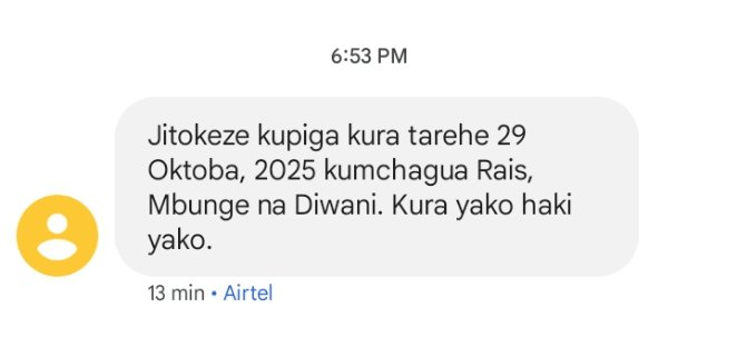 Suma_D_'s tweet photo. @airtel_tanzania  huu upumbavu wenu mkome
Msione kila mtu ni mjinga kwenye hii nchi https://t.co/YGL7tzlH2K