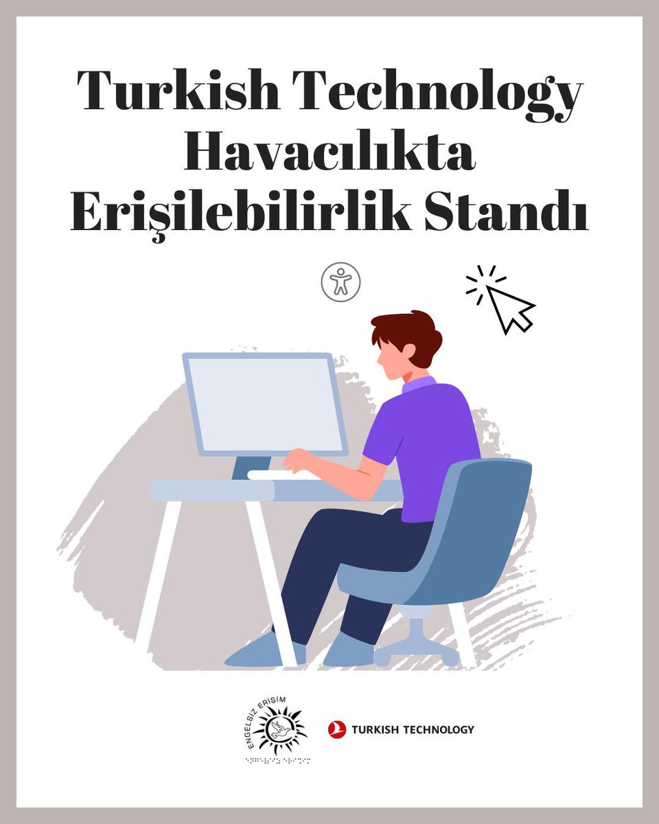 🛫 Turkish Technology Havacılıkta Erişilebilirlik Standı

Biz, havacılık sektöründe erişilebilirlik alanında öncü çalışmalar yapmayı hedefleyen bir ekibiz. Dijital dünyadan uçuş deneyimine kadar her adımda engelleri kaldırarak yolcularımıza daha kapsayıcı bir seyahat deneyimi