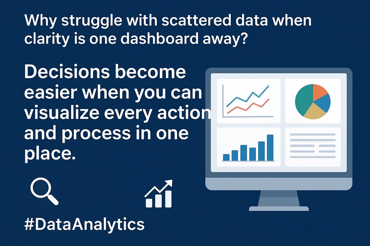 EmixBabs's tweet image. Making smart decisions isn’t as tough as it seems — visuals make the difference.#DataAnalytics. #TechNews