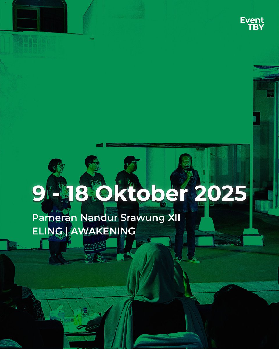 tamanbudayayk's tweet image. ✨ Kalender Event TBY | Oktober 2025 ✨

📌 Catat tanggalnya, jangan sampai terlewat!
📍 Taman Budaya Yogyakarta

Mari bersama-sama merayakan kreativitas, melestarikan budaya, dan menikmati karya terbaik seniman Jogja. 🌟

#TBY #TamanBudayaYogyakarta #KalenderEvent #EventJogja