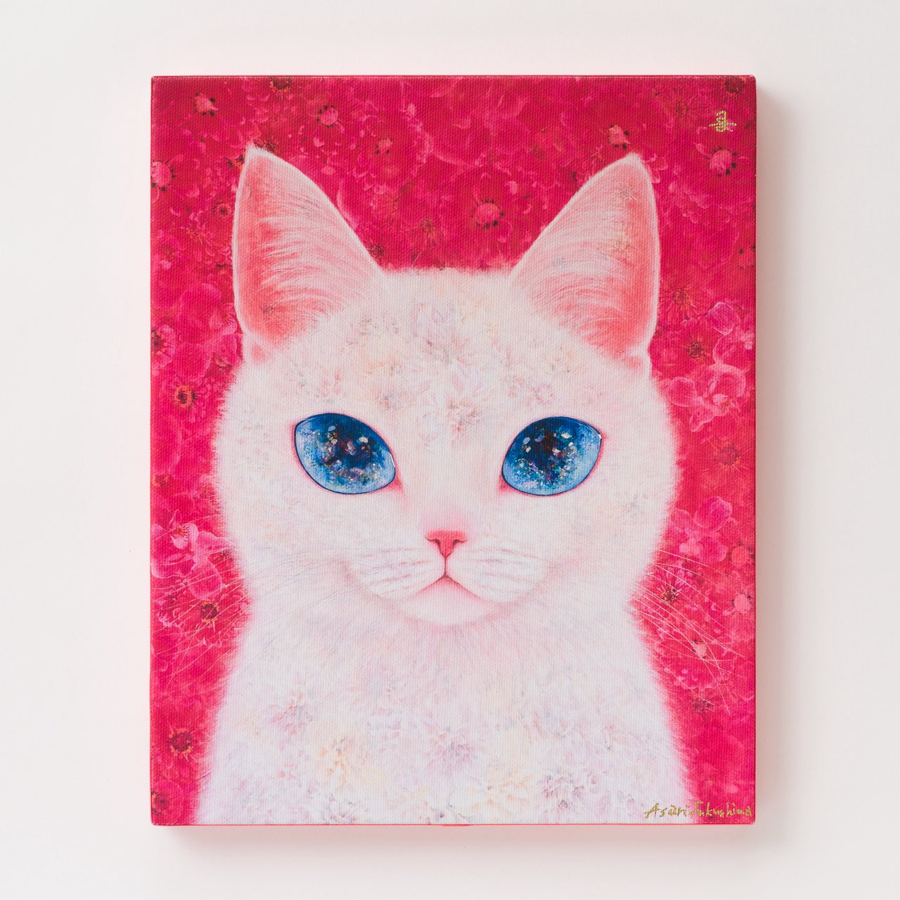 福嶋吾然有 My Guardian Cat 原画 福嶋吾然有 原画 ネコ