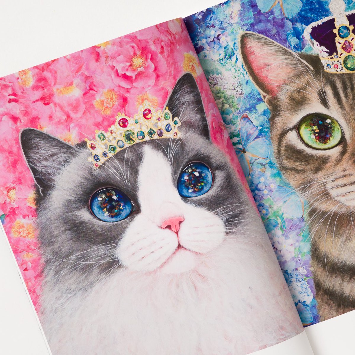 福嶋吾然有 妖精猫 タイル画 福嶋吾然有 個展 ー猫と描くー | 売場ニュース | 阪神梅田本店
