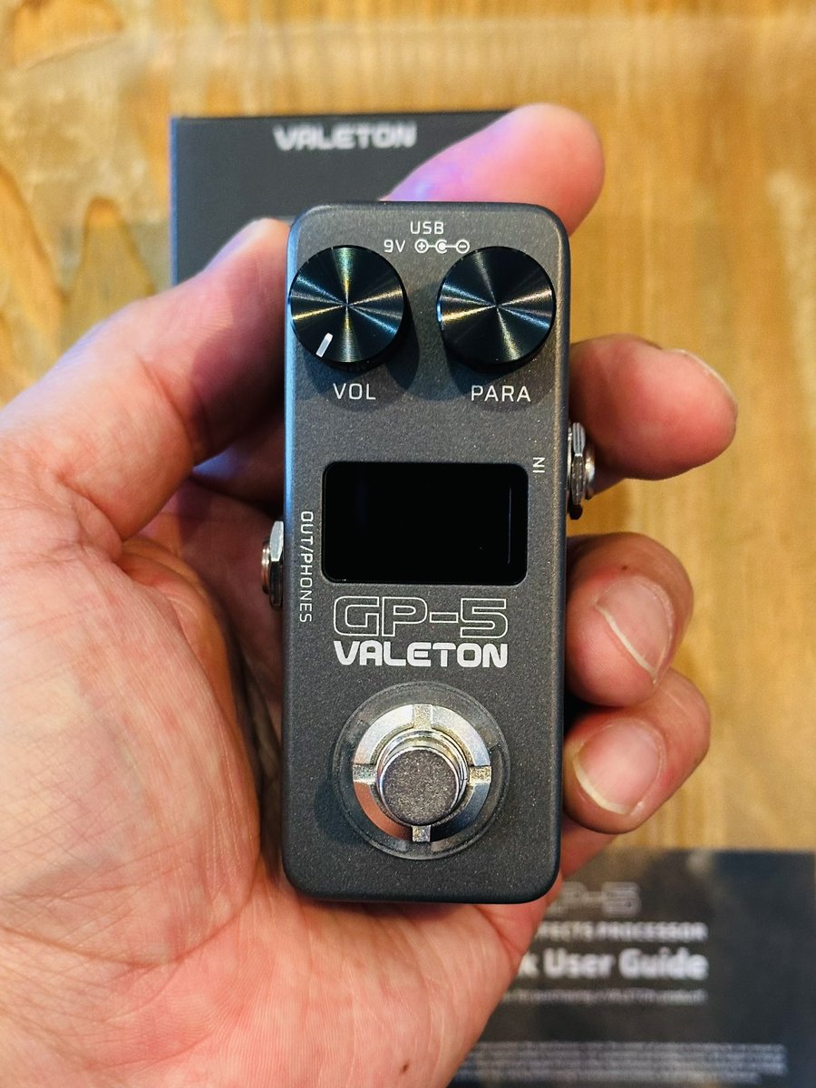 【新品・未開封】Valeton GP-5 超コンパクト・マルチエフェクター Valeton GP-5 バレトン スーパーコンパクト マルチエフェクター