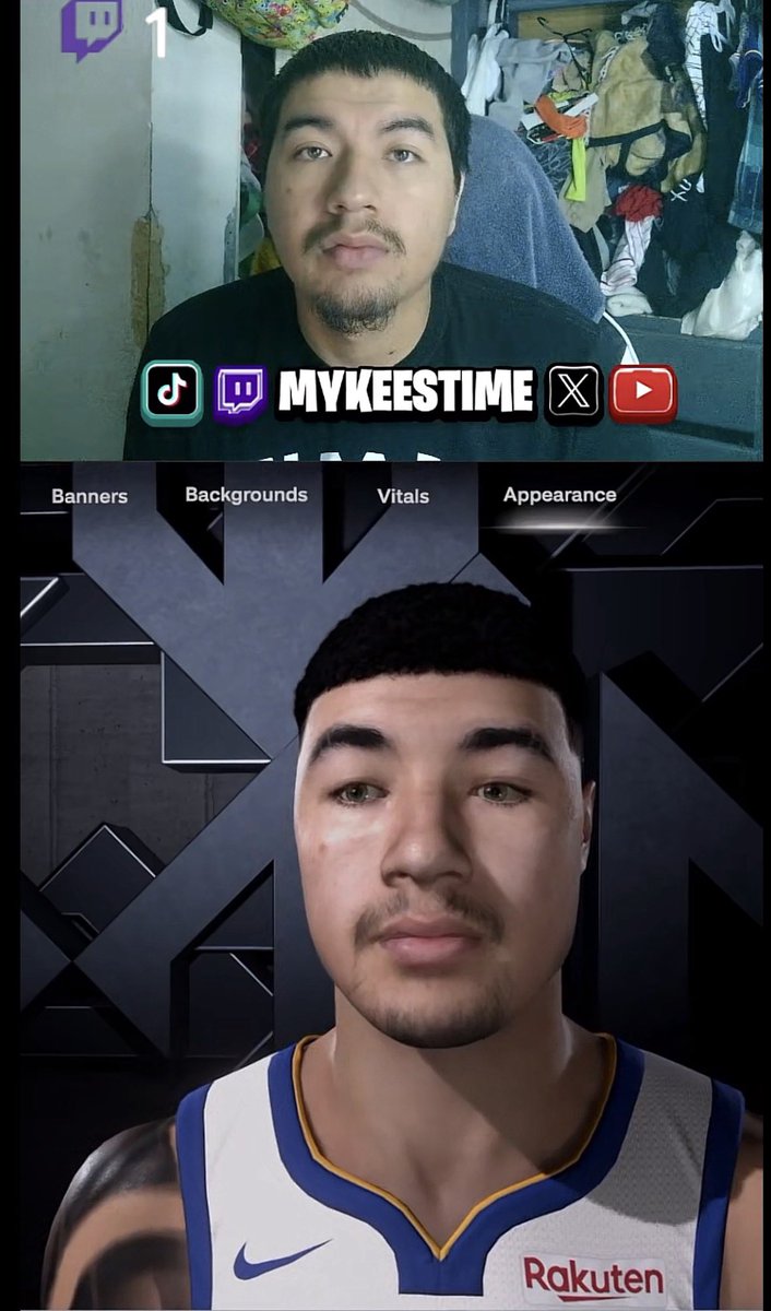 How accurate is yall face scans 🤑 Thank you <a href="/NBA2K/">NBA 2K</a> <a href="/Ronnie2K/">Ronnie 2K 2K26</a> <a href="/itsEvanCC/">Evan</a>  looks like the developers did it 🤑🤑🤑