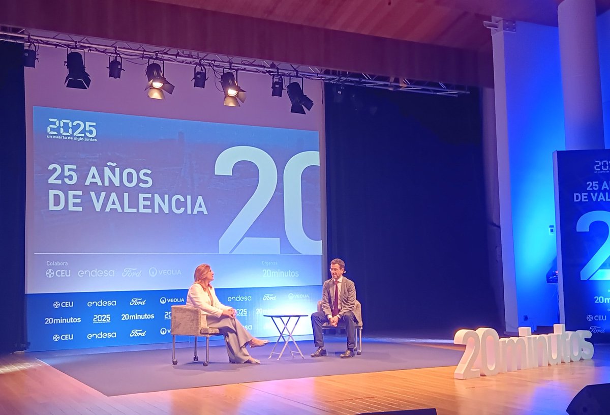 AVACU (@avacuconsumo) on Twitter photo En el 25 aniversario de <a href="/20m/">20minutos.es</a> con <a href="/mjosecatala/">María José Catalá</a> repasando 25 años de historia de nuestra ciudad #Valencia
¡Felicidades por estos 25 años y a por muchos más🎉! En el 25 aniversario de <a href="/20m/">20minutos.es</a> con <a href="/mjosecatala/">María José Catalá</a> repasando 25 años de historia de nuestra ciudad #Valencia
¡Felicidades por estos 25 años y a por muchos más🎉!