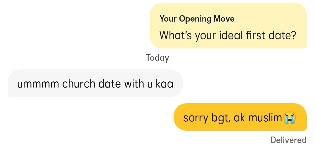4mapleasure's tweet photo. my experience ketika main bumble https://t.co/lktUXuP2Th
